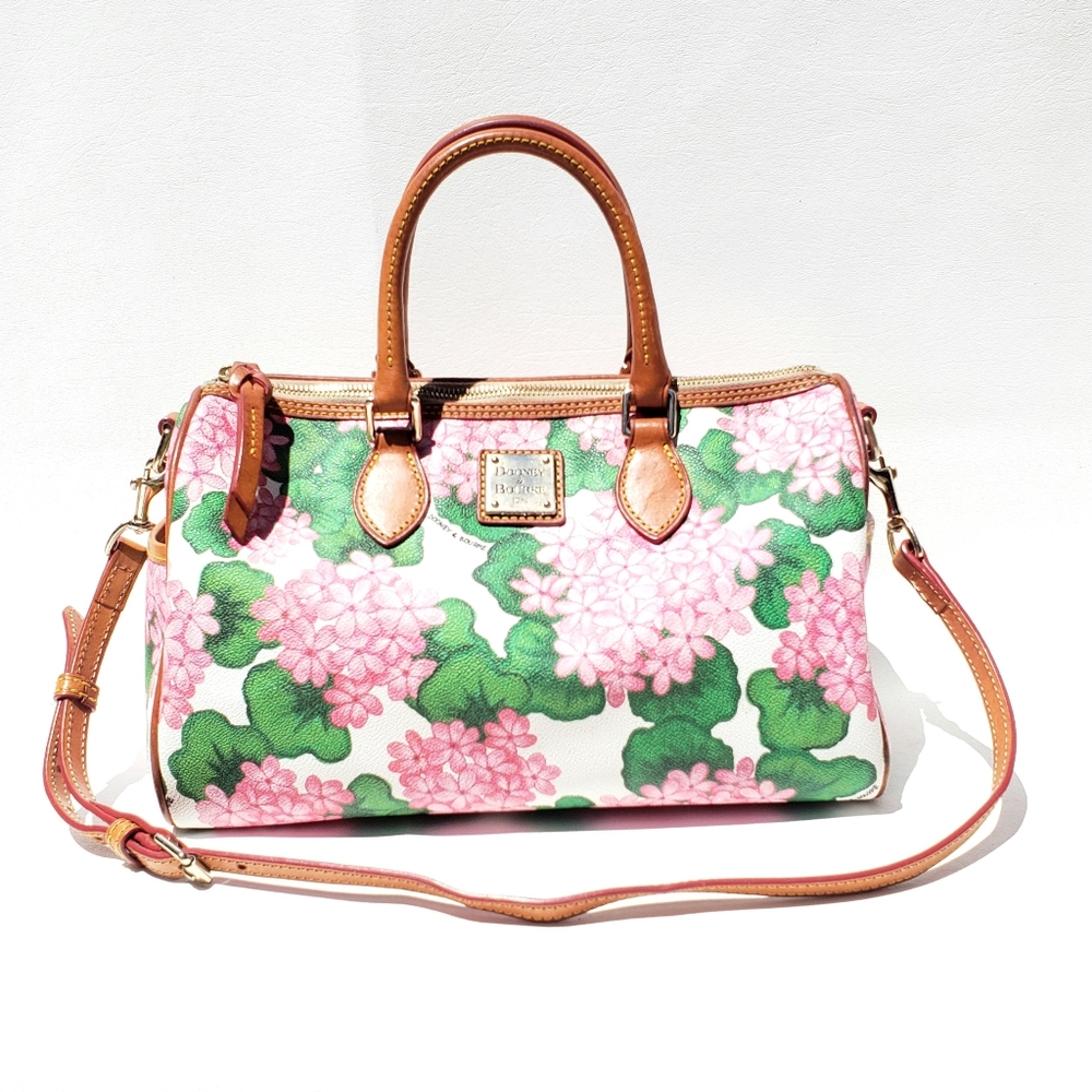 Dooney & Bourke Pink Floral Satchel